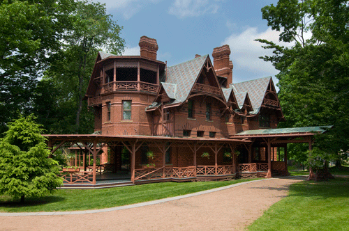 The Mark Twain House. Credit: John Groo for The Mark Twain House & Museum