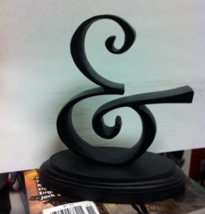 Ampersand Bookend Ampersand Bookend