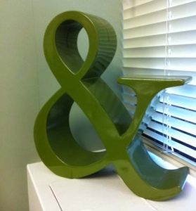 Ampersand Sculpture Ampersand Sculpture