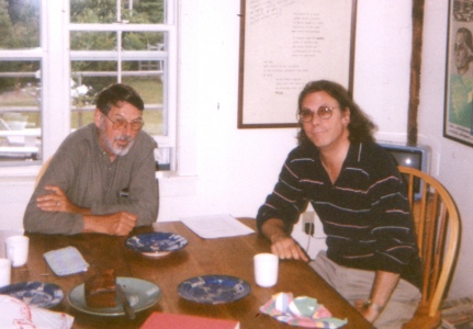 Robert Creeley and Steve Luttrell