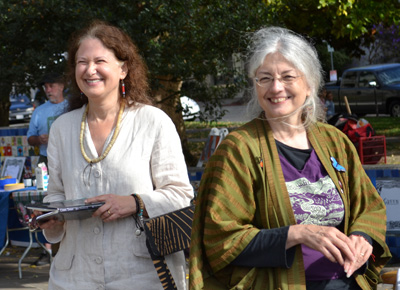 Jane Hirshfield and Joyce Jenkins