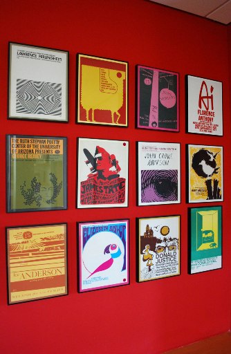 University of Arizona Poetry Center Reading Posters