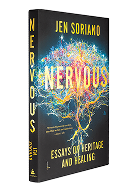 A photo of the hardcover edition of Nervous. 