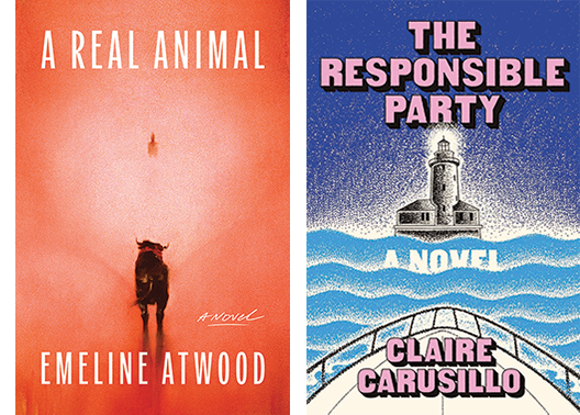 Two book covers side by side