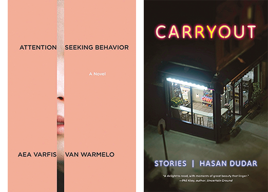 Two book covers side by side
