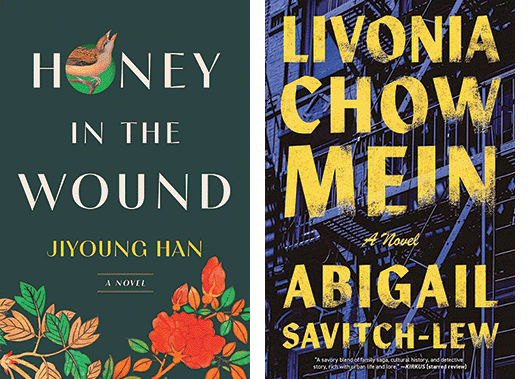 Two book covers side by side