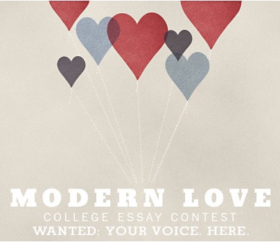 new york times modern love college essay contest