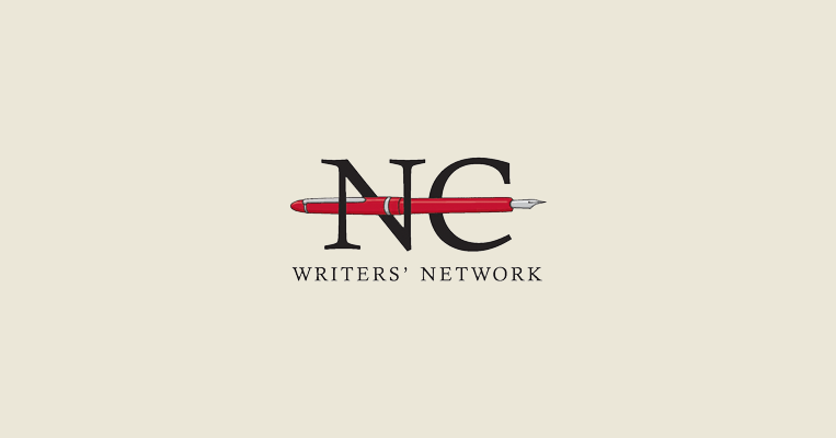 North Carolina Writers' Network logo, featuring the network's initials and an image of a fountain pen