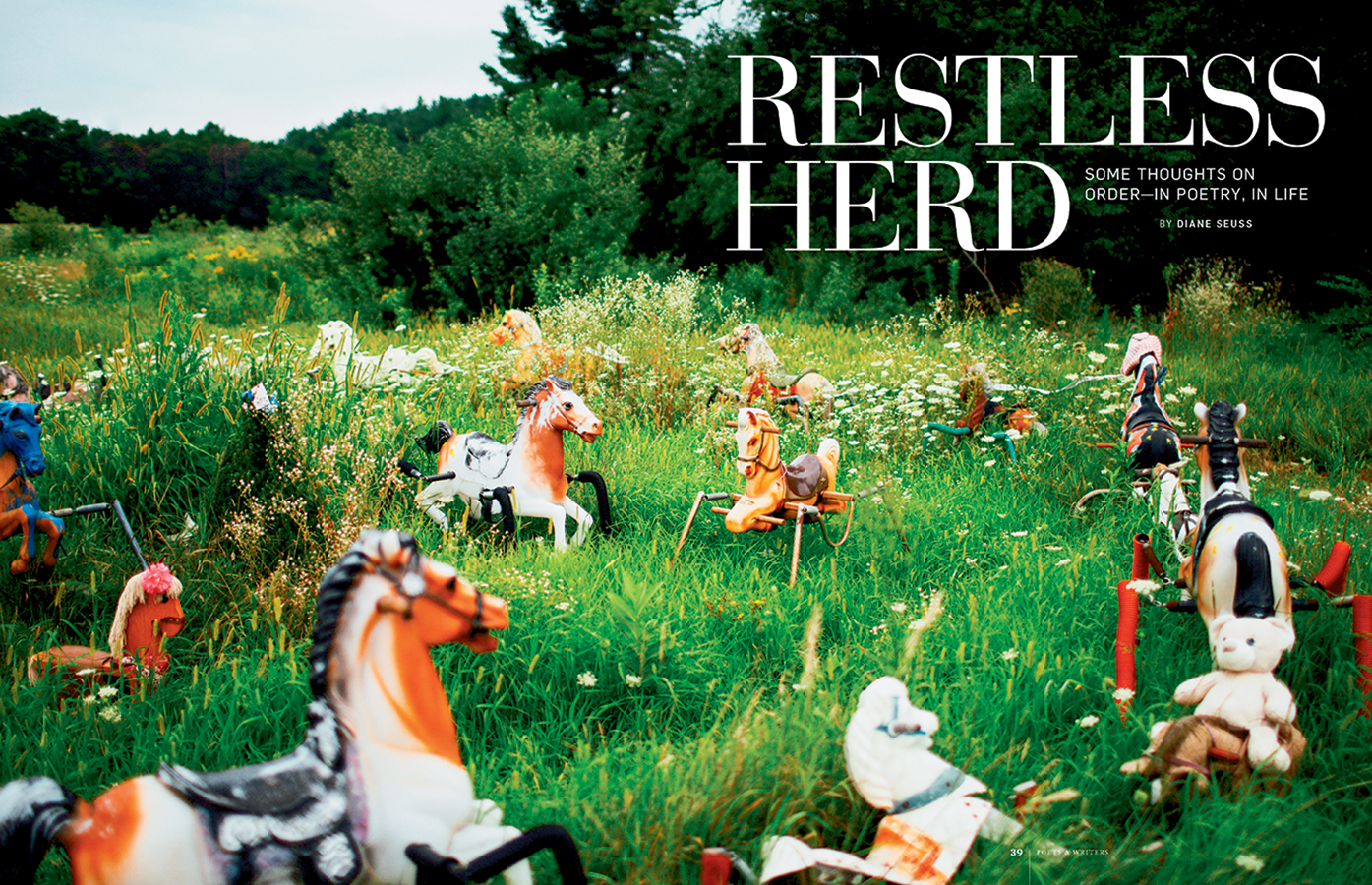 Restless Herd magazine page