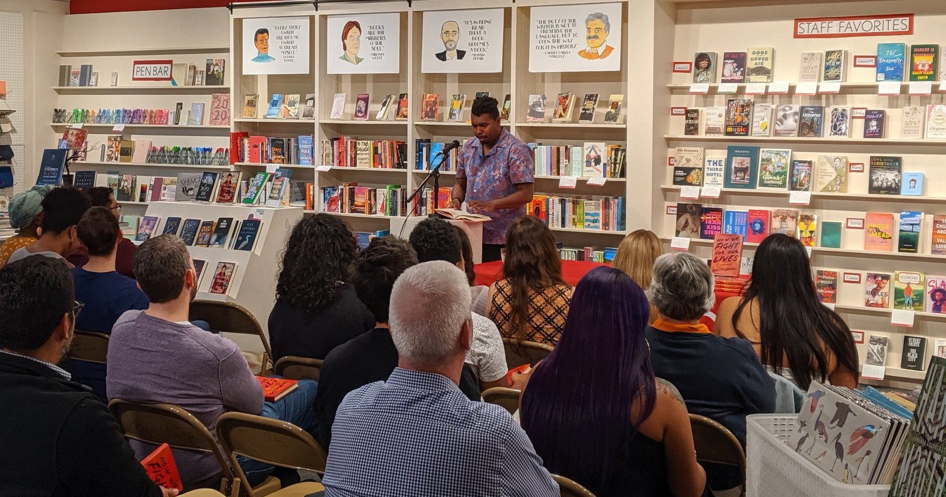 Saeed Jones at Brazos Bookstore