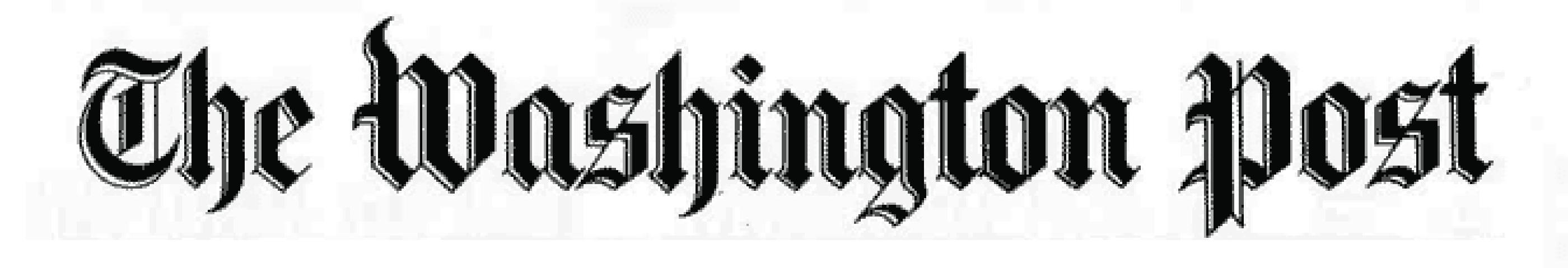 Logotyp för Washington Post