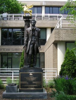 Statue of Aleksandr Pushkin GWU