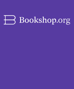 The Bookshop logo, a stylized B in white text, next to "Bookshop.org" on a purple background.