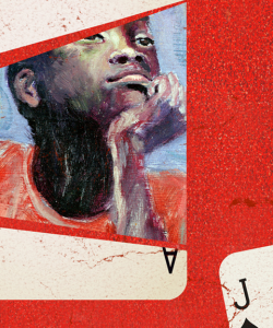 Close-up of the cover of Finna by Nate Marshall
