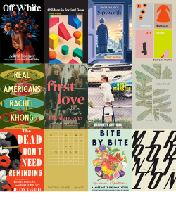 A grid collage of twelve book covers featured in the May/June edition of Page One.