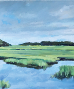 Newburyport Salt Marsh by Patricia Hanlon