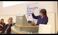 Goldsmiths Prize 2014: Ali Smith reading from How to be Both