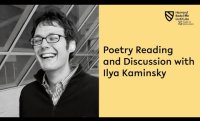 Poetry Reading and Discussion with Ilya Kaminsky
