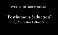 Poets on Couches: Stephanie Burt reads Lucie Brock-Broido