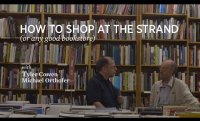 How to Shop at the Strand (or any good bookstore) with Michael Orthofer & Tyler Cowen