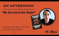 An Afternoon with Julian Brave NoiseCat on "We Survived the Night"