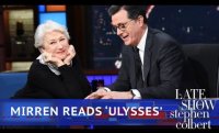 Helen Mirren Reads Poetry To An Emotional Stephen Colbert