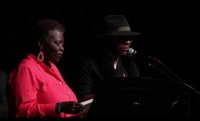 Cheryl Boyce-Taylor and Marcus Amaker (Free Verse poetry festival, 2018)