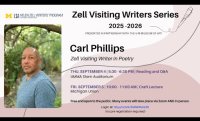 Zell Visiting Writers Series: Carl Phillips