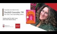 Talking Fiction with Xochitl Gonzalez ’99 New York Times bestselling author of “Olga Dies Dreaming”