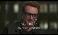 "Hum Bom!" by Allen Ginsberg with Bono and Juan Felipe Herrera