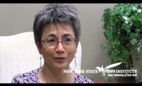 Kimiko Hahn at the NYS Writers Institute in 2014