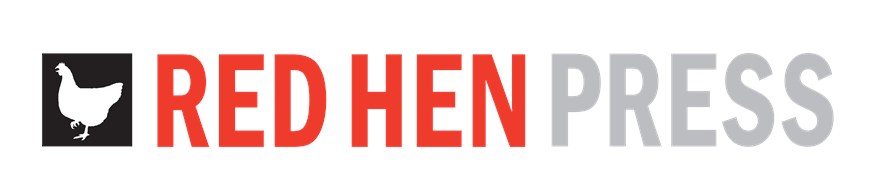 The words "Red Hen Press" in red and grey, with the image of a silhouette of a chicken