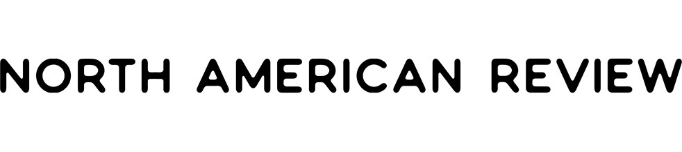 North American Review logo, written in black capital letters